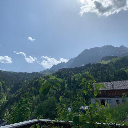 Terrasse Sur Les Aravis Apartment La Giettaz Bagian luar foto