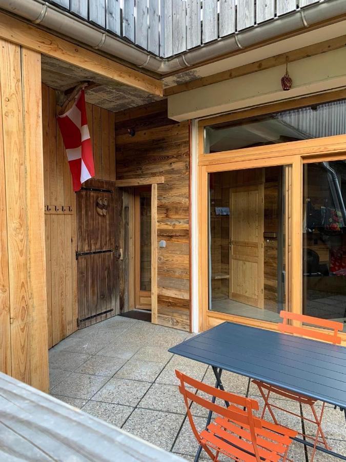 Terrasse Sur Les Aravis Apartment La Giettaz Bagian luar foto