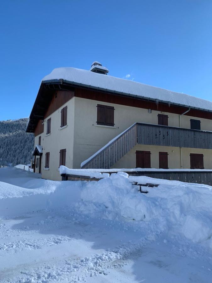 Terrasse Sur Les Aravis Apartment La Giettaz Bagian luar foto