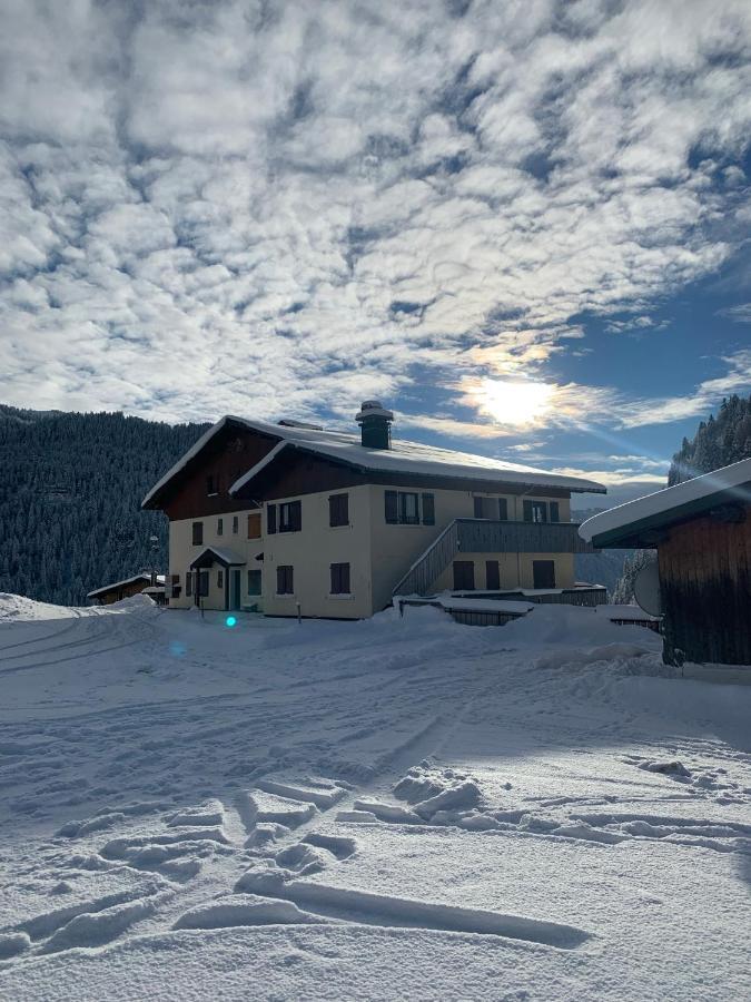 Terrasse Sur Les Aravis Apartment La Giettaz Bagian luar foto
