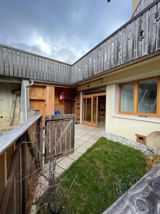 Terrasse Sur Les Aravis Apartment La Giettaz Bagian luar foto