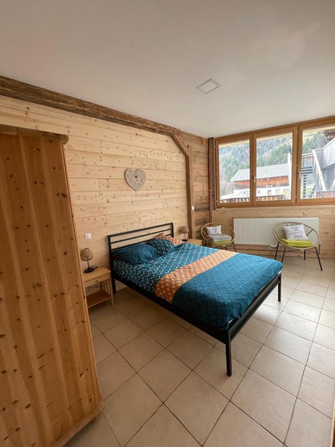 Terrasse Sur Les Aravis Apartment La Giettaz Bagian luar foto